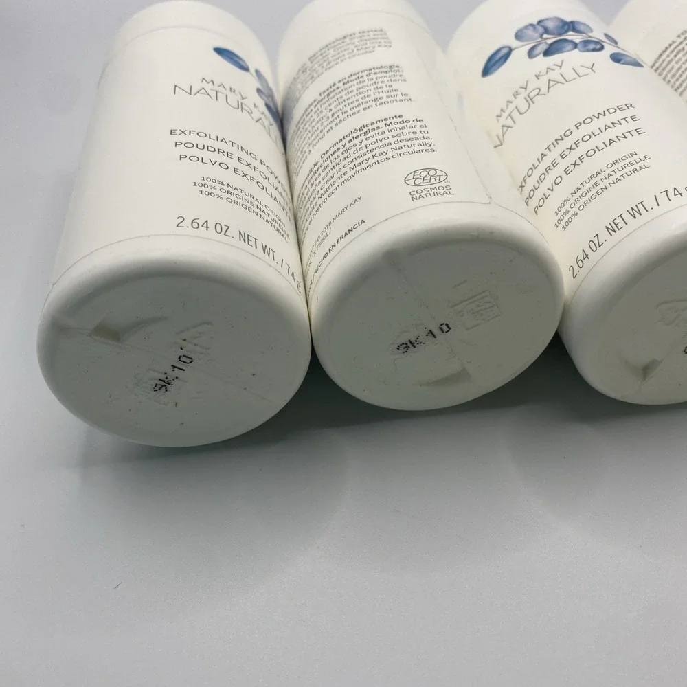 MARY KAY NATURALLY EXFOLIATING POWDER Lot Of 5 100% NATURAL ORIGIN 123970 Read - Picture 5 of 5